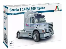 Italeri Scania T143M 500 Topline 1/24 surenkamas plastikinis modelis