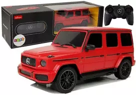 Rastar Lean toys Automobilis Mercedes AMG G63 Remote Controlled R/C 1:24 Raudona 2.4 G