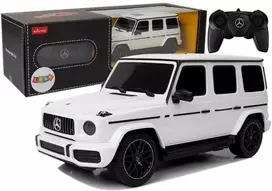 Rastar Lean toys Automobilis Mercedes AMG G63 RC R/C 1:24 Baltas 2.4 G