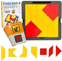 WOOPIE Loginė Žaidimų Dėlionė Tangram Kišeninė