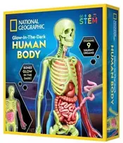 NATIONAL GEOGRAPHIC rinkinys Švytintis tamsoje žmogaus kūnas, NYKŠTIS