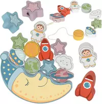 Tooky Toys Tooky Toy Balansavimo Žaidimas Miegantis Mėnulis