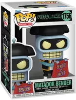 FUNKO POP! Vinilinė figūrėlė: Futurama - Bender (Matador)
