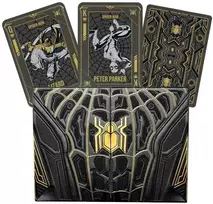 Spider-Man Juodas & Gold žaidimo kortos Difatta