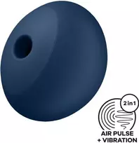 Mėlyna Satisfyer Air Power 4 Mėlyna - Compact Intimate Device, 12 Modes, Silicone