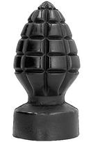 All Black Butt Plug 14 cm