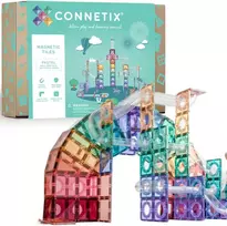 Connetix Pastelinė kamuoliukų trasa 106 dalys