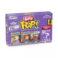 FUNKO Bitty POP! Figūrėlių rinkinys: Disney Princesės, ~3 cm (4 vnt.)