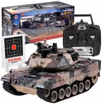 Jokomisiada REALISTUS KARINIS TANKAS LEOPARD 2strzela RC0106