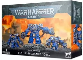 Games Workshop Space Marines Centurion Assault būrys – plastikinis Warhammer 40,000 rinkinys