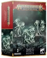 Games Workshop Nighthaunt Spirit Hosts – Warhammer AoS rinkinys (3 miniatiūros, 50 mm bazės)