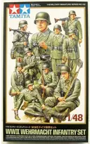 Tamiya II pasaulinio karo Wehrmachto pėstininkų figūrėlių rinkinys 1/48 (32602)