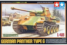Tamiya Panther G 1/48 vokiško tanko plastikinis modelis 32520