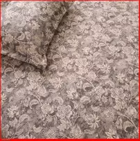 100 proc. medvilnės patalynės komplektas - Antklodės užvalkalas 200x200 cm. + pagalvės užvalkalai 50x70 cm. (2 vnt.)