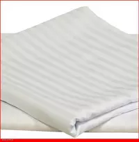 3-4 dalių Satino patalynės komplektas - Balta - 200x200cm.+50x70cm.+240x240cm. 4 dalių patalynės komplektas
