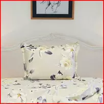 100 proc. medvilnės patalynės komplektas - Antklodės užvalkalas 220x200 cm. + pagalvės užvalkalai 50x70 cm. (2 vnt.)