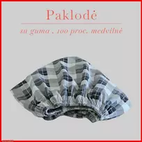 Paklodė su guma 100/140/160/180/200x200+20cm. - 200x200+20cm.