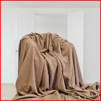 Lovos užtiesalai rudos spalvos - Ruda - 200x240cm.