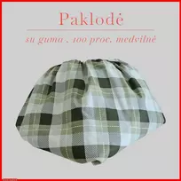 Paklodė su guma 100/140/160/180x200+30cm. - 140x200+30cm.