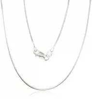 Sidabrinė grandinėlė Snake 1.1 mm - 45 - 1.1 mm. - 5.1 g.
