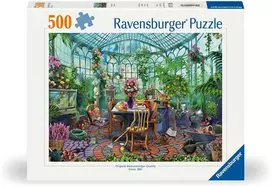 Ravensburger Dėlionė 500 vnt. - Rytas šiltnamyje