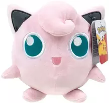Minkštas pliušinis žaislas Jazwares Pokemon Jigglypuff, Rožinės spalvos (20 cm)