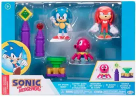 „Jakks Pacific Sonic the Hedgehog“ 2,5 colių dioramos rinkinys, aliejus, vandenynas