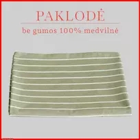 100 proc. medvilninės paklodės - 240x240cm.