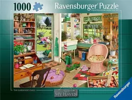 Ravensburger Dėlionė 1000 vnt. - Sodo namelis