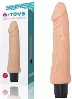 Toyfa A-TOYS, Realistic Multi-Speed vibratorius,, TPE, vibracijos režimai, 15,5 cm