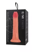 Toyfa Realistic dildo kalibras 18/3, PVC, minkštimas, ilgis 18 cm, skersmuo 3 cm