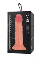 Toyfa Realistic dildo kalibras 18/4, PVC, minkštimas, ilgis 18cm, skersmuo 4cm