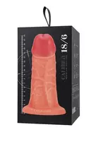 Toyfa Realistic dildo kalibras 18/6, PVC, minkštimas, ilgis 18 cm, skersmuo 6 cm