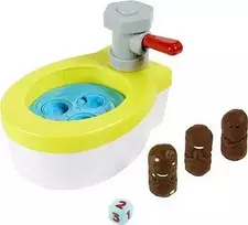 Ecost Prekė po grąžinimo Mattel Games - Turbo Poop Catcher, Žaislas Vaikams su Tualeto Žaislu (Atnaujinta)