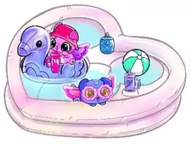 Hatchimals Alive žaidimų rinkinys Bestie Pool Party