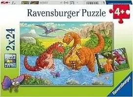 Ecost prekė po grąžinimo Ravensburger vaikų dėlionė 05030 - Žaidžiantys dinozaurai - dėlionė vaikams (Atnaujinta)