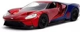 Ecost prekė po grąžinimo Jada Toys Marvel Spiderman 2017 Ford GT, 1:32 modelio automobilis (Atnaujinta)