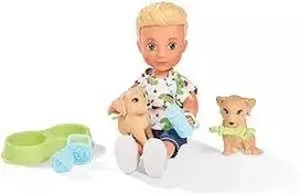 Ecost prekė po grąžinimo Simba Evi Love Timmy su mielais drabužiais, dviem šunimis ir daugybe priedų (Atnaujinta)