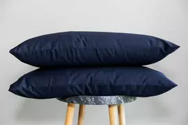 Patalynės komplektas MIEGO GURU PREMIUM satino pagalvės užvalkalas " Navy" (TC300) 50x60cm