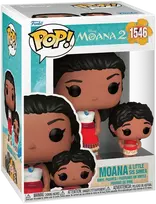 FUNKO POP! Vinilinė figūrėlė: Disney: Moana 2 - Moana & Little Sis Simea, 9 cm