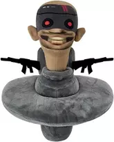 Pliušinis žaislas HappyJoe Skibidi Toilet Armed, 27 cm