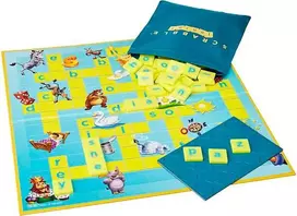 Mattel Spanish Scrabble Junior board game
