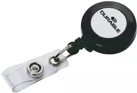 Laikiklis vardinei kortelei DURABLE (suspaudžiamas užsegimas)