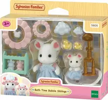 Sylvanian Families – Bath Time Bubble broliai ir seserys – (5805)