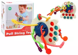 Zabawka Spalvingas sensorinis žaislas kūdikiams Lean Toys