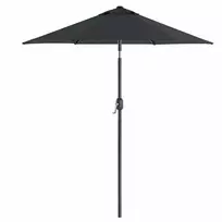 Songmics Skėtis 200 cm pilkos spalvos