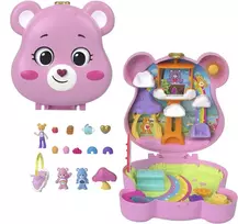 Mattel POLLY POCKET CARE BEARS meškučio žaidimų rinkinys (JCC14)