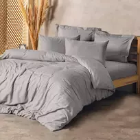 Cotton Box ‘Gri’ Medvilnės patalynės komplektas - 200 x 220 cm