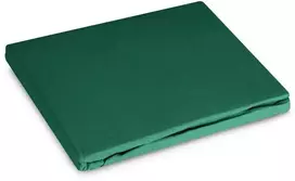 Paklodė su guma 220x200 Basic vienspalvė buteliuko formos žalia ant čiužinio 30 cm Eurofirany