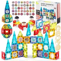 Magnetiniai kaladėlės Tower RK-768 Ricokids